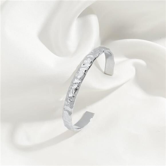 Elegance 11 designs Gold Cuff Bracelet for Women Chunky Adjustable Open - Picture 5 of 8